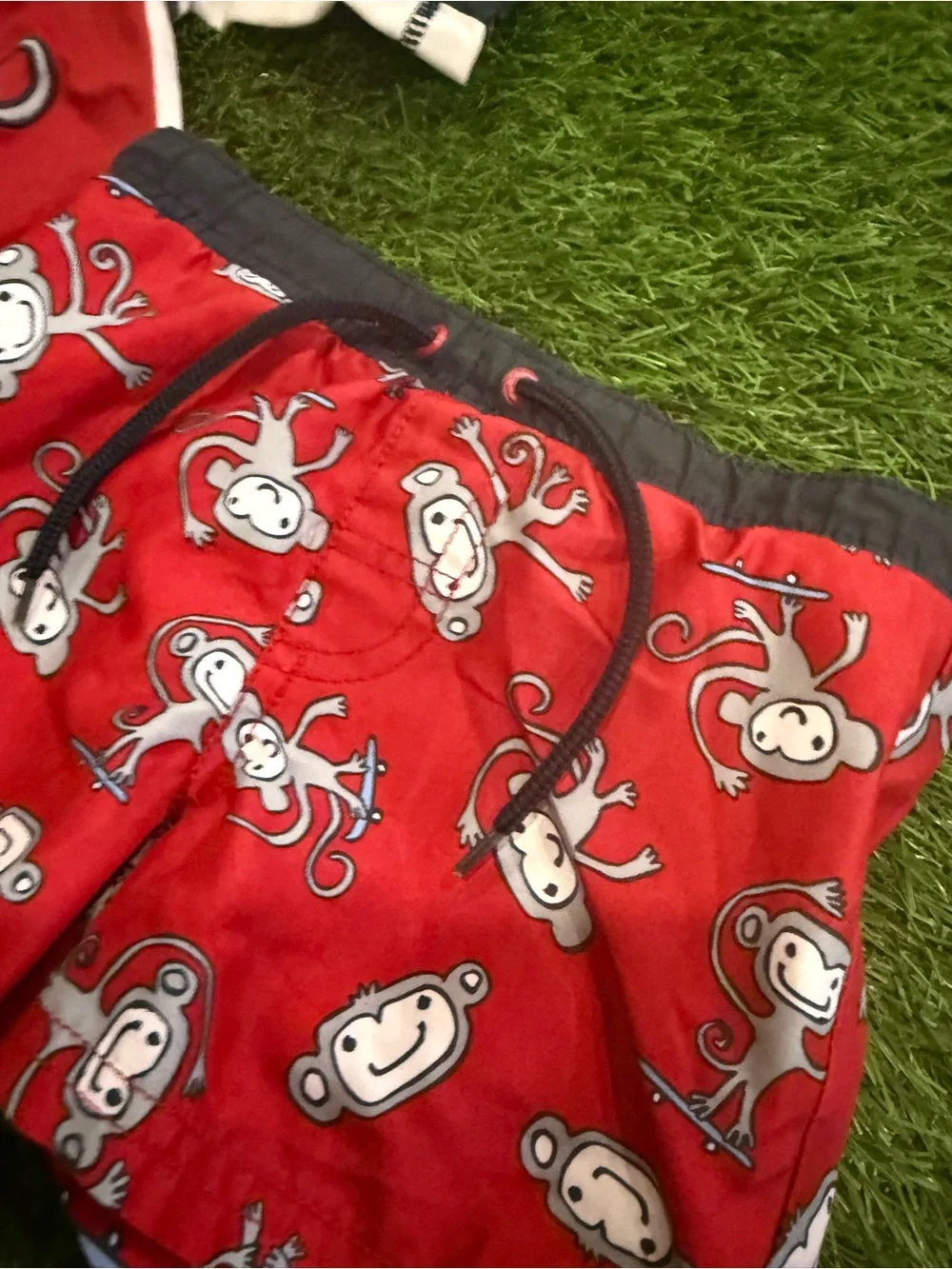 Vintage Gymboree Swim Trunks and Rashguard Top- Matching Set